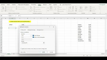 Como crear una lista desplegable en excel 2025