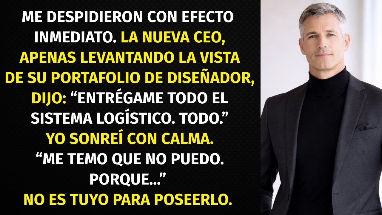 «La nueva CEO me despidió y exigió el sistema — le dije que no era suyo.» | VENGANZA CORPORATIVA
