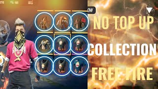 No top up id collection | no top up rare item | bundle collection | weapon collection | #notopup