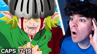 KING SE ENFRENTA A HELBRAM | REACCION NANATSU NO TAIZAI | S1 CAPS 17 - 19