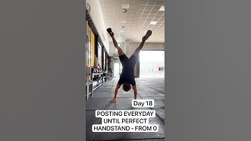 Posting until i get a perfect no movement handstand, then 10 handstand pushups