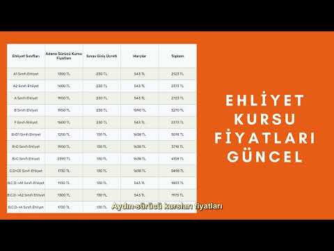 Aydın sürücü kursları