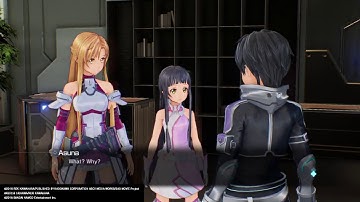SWORD ART ONLINE: FATAL BULLET - Kirito Mode intro