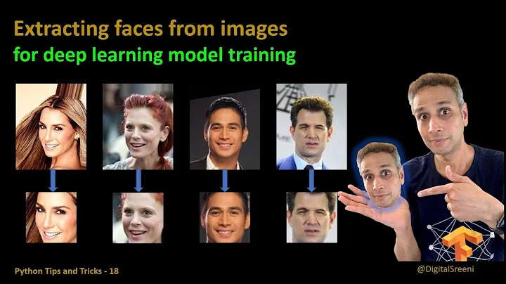 Tips Tricks 18 - Extracting faces from images for deep learning training