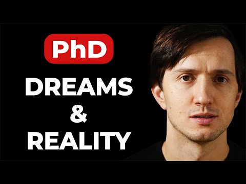 PhD Dreams Reality And Consequences Lecture 2025