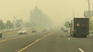 Oregon fires dull the sky by The Creatures Corner 276 views 3 years ago 24 seconds