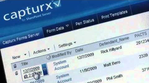 17. Microsoft Video Capturx for SharePoint and Open Text