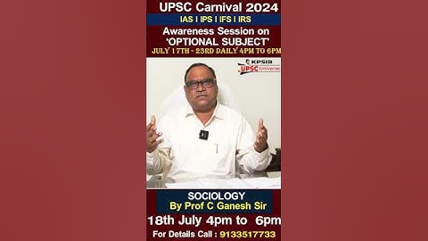 UPSC Carnival 2024 l KP Sir UPSC Universe