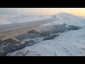 SAS Scandinavian Airlines SK4414 737-800 Oslo-Tromsø. Takeoff & Spectacular Approach and Landing