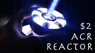 Make a $2 Iron Man ARC REACTOR!  Burning Laser, Actually Works!!!
