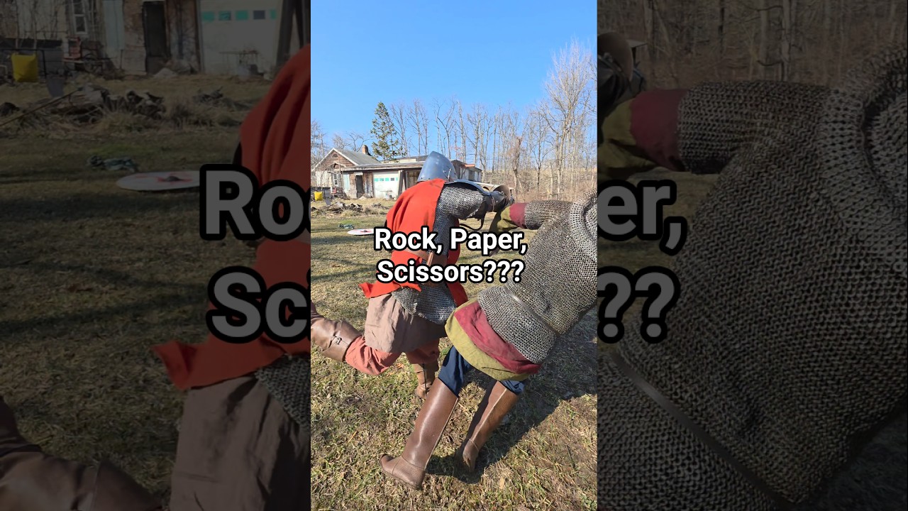 Rock paper scissors shoo #medieval #shoresy #viking #letterkenny #knight
