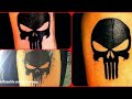 Punisher skull tattoo / punisher skull drawing / punisher skull logo