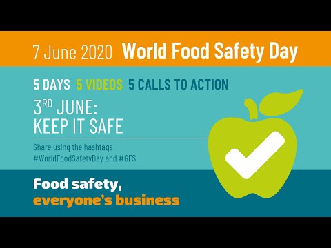 Keep it safe #WorldFoodSafetyDay 2020 @GFSIGlobalFoodSafetyInitiative