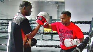 Man celebrates 50th birthday with a private lesson from Jeff Mayweather!