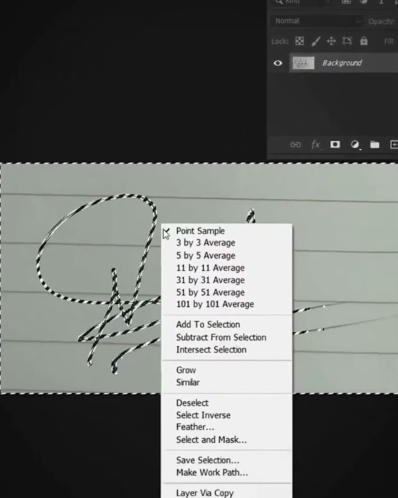 Cara mengedit tanda tangan di photoshop youtube