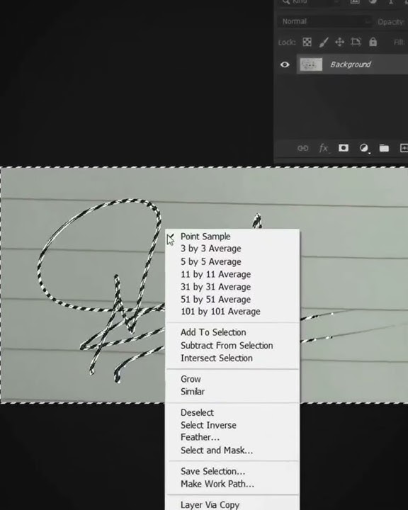 Cara Mengedit Tanda Tangan di Photoshop