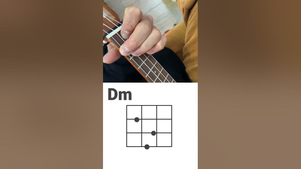 ウクレレコードDmの音