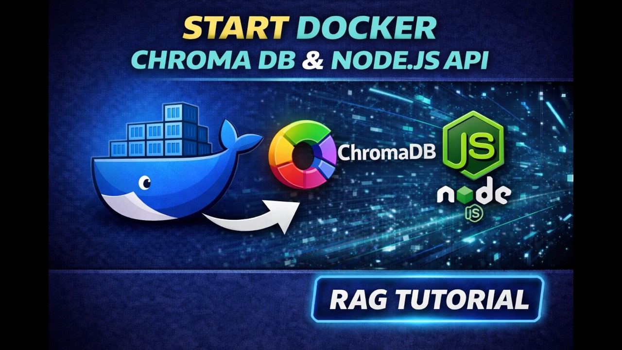 Start Chroma DB and Node.js API Server | RAG Tutorial for Programmers ...