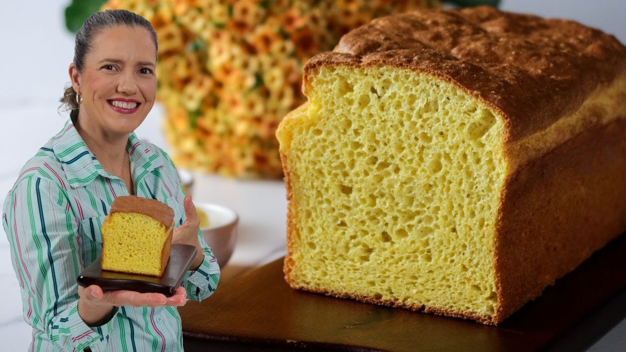 Pão de Milho Sem Glúten  Sem Lactose É MAIS GOSTOSO com esse ingrediente especial