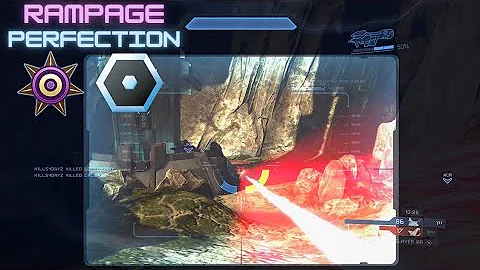Halo 4 btb Ragnarok Infinity Rampage Perfection 21/4/0