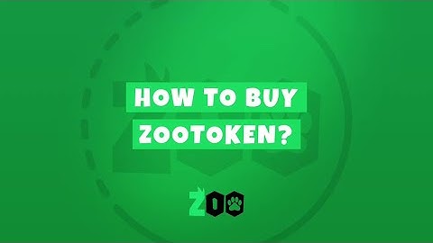 How to buy ZOOT (Zoo Token)