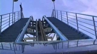Shockwave roller coaster Six Flags Great America Gurnee Illinois from 1993!