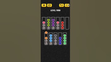Ball Sort Puzzle Level 11150 /Ball Sort Color Water Puzzle Level 11150 Water Sort Puzzle Level 11150