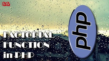PHP Factorial function