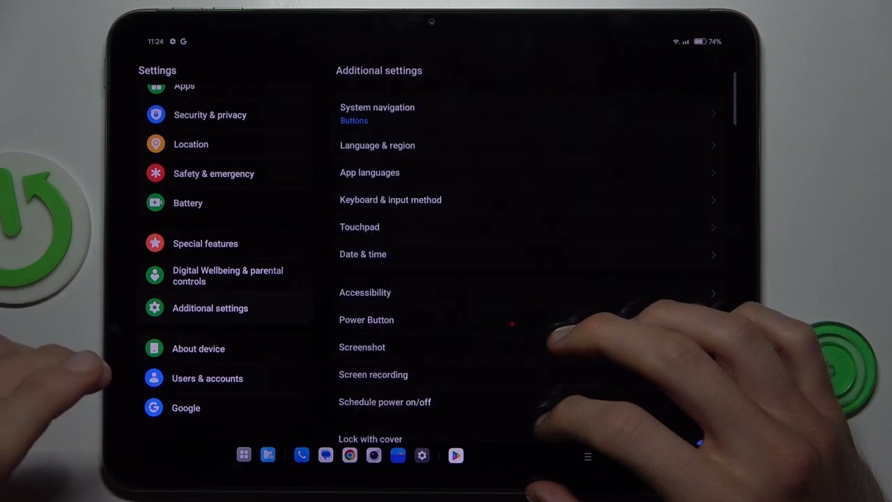 How to Delay Clicks on OnePlus Pad Go – Touch and Hold Delay