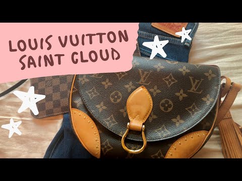 LOUIS VUITTON Monogram Canvas Brown Saint Cloud PM Shoulder Bag