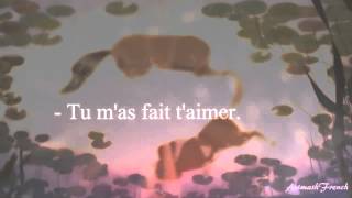 Video thumbnail of "J'ai peur, peur de te perdre...(Animash)"