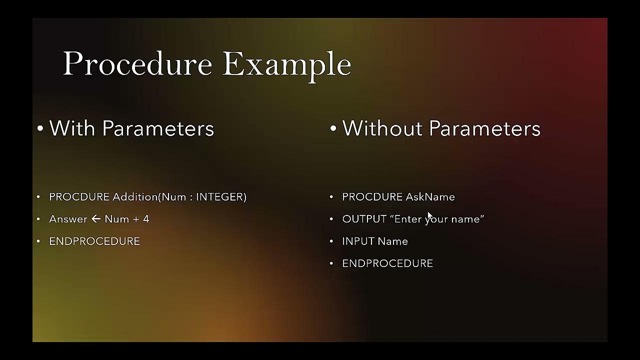 Pseudocode Guide Part 2 of 2 - YouTube