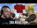 VINLAND SAGA 1X8 REACTION &quot;Beyond The Edge of The Sea&quot;