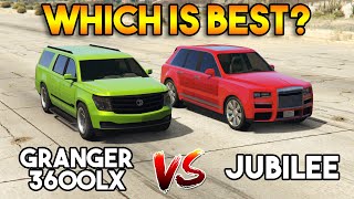 GTA 5 ONLINE : JUBILEE VS GRANGER 3600LX (WHICH IS BEST?)