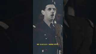 De Gaulle - EDIT little dark age