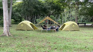 Camping in Jelutong Pulau Ubin Singapore