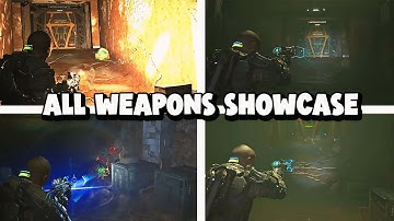 ALL WEAPONS SHOWCASE - THE CALLISTO PROTOCOL