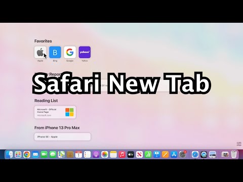 ვიდეო: როგორ მივიღო Safari, რომ გახსნას იგივე გვერდი ახალ ჩანართში?