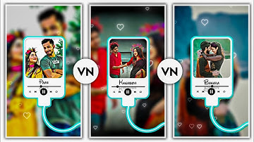 New Style Love Lo-fi Lyrics Status Video Editing in Vn Video Editor | Trending Video Editing 2023.