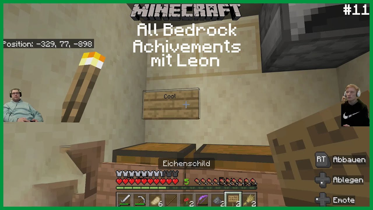 JokerTV & Leon erschaffen einen Schilderwald (Minecraft All BR Achievements #11)