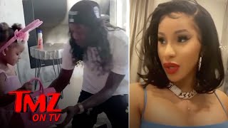 Cardi B & Offset Give 2 Year Old Daughter A Birkin Bag | TMZ