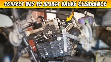 How to Adjust Valve Tappet Clearance on Apache RTR 160/200 4v