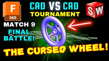 3D CAD esports - TOURNAMENT HIGHLIGHT - Match 9 -Fusion360 VS SOLIDWORKS- GreatNate08 VS RicardoJean