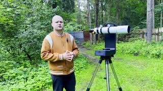 видео: Телескоп SVBONY 80ED - обзор, тест, впечатления картинка: Телескоп SVBONY 80ED - обзор, тест, впечатления