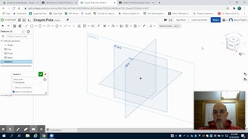 Grade 8 Crayon Pole- Playground Project-  PLTW using OnShape (Design and Modeling) Part 2