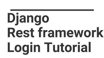 Custom Login using Django Rest Framework