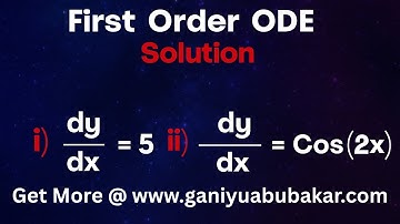 Direct Integration Method (Part 1) | How to Solve Differential Equations Step by Step #ODE
