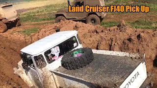 Toyota Land Cruiser BJ FJ40 HardTop Pick Up Truck 4x4 OFF ROAD MUD by TRUCK GARAGE 2,320 views 2 years ago 5 minutes, 9 seconds