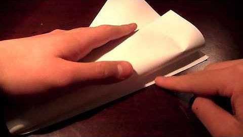How To Turn Rectangular Paper Into a Square Sheet of Paper
