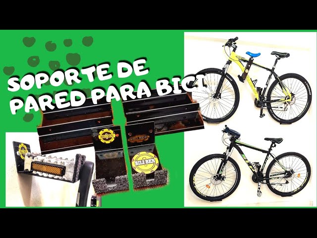 HUNIOX® Soporte Bicicleta - Gancho Bicicleta Pared - Soporte Bicicleta  Pared - Colgador Bicicleta - Soporte Para Bicicletas Pared - Base Para  Colgar